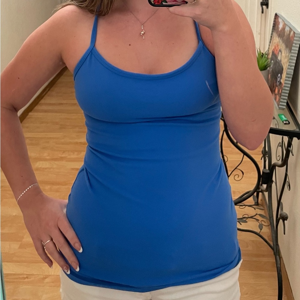 Lululemon dark blue tank top